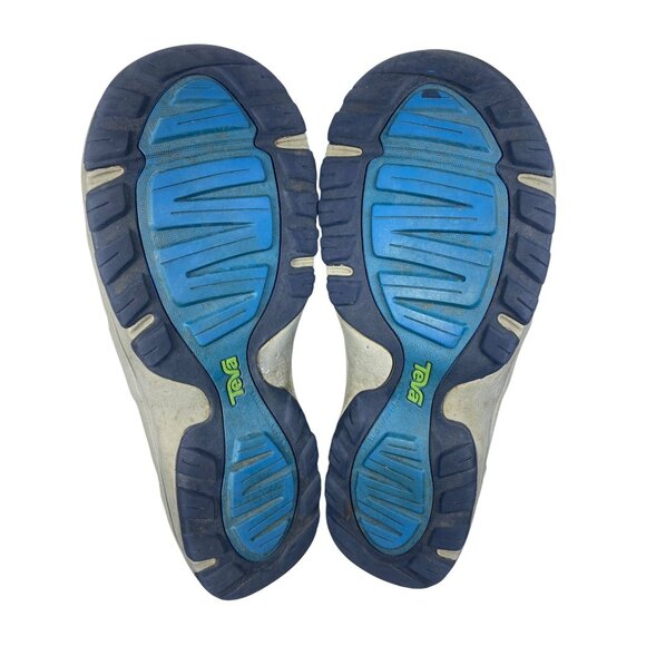 TEVA Manatee Sandals US7 EU40 Hiking Waterproof Outdoors Blue Green EUC - Picture 8 of 9